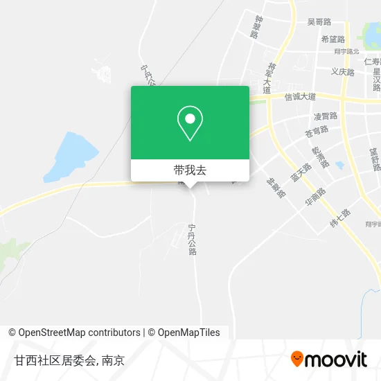 甘西社区居委会地图
