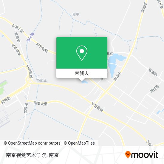 南京视觉艺术学院地图