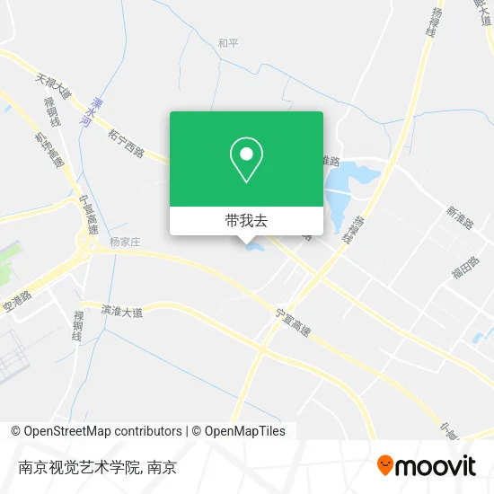 南京视觉艺术学院地图