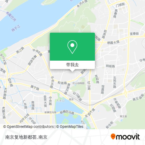 南京复地新都荟地图