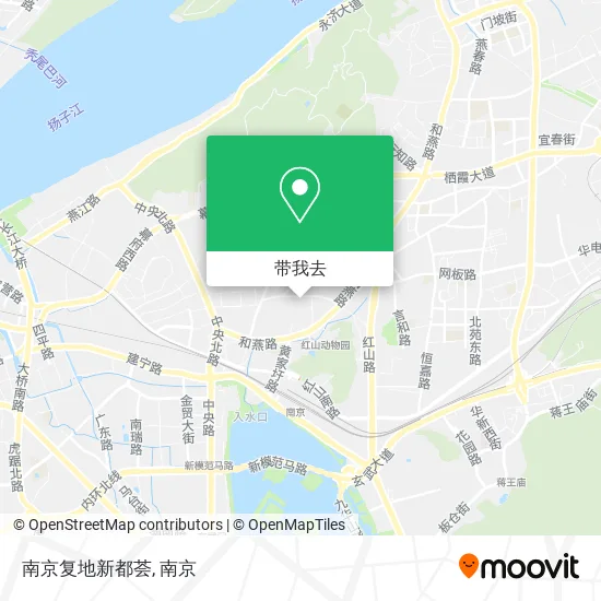 南京复地新都荟地图