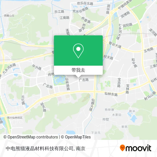 中电熊猫液晶材料科技有限公司地图
