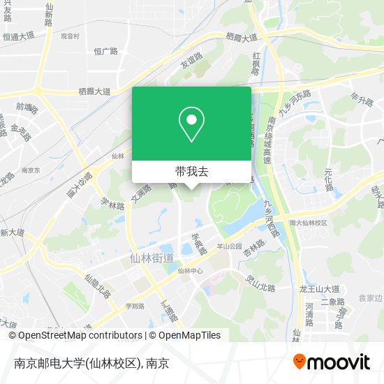 南京邮电大学(仙林校区)地图