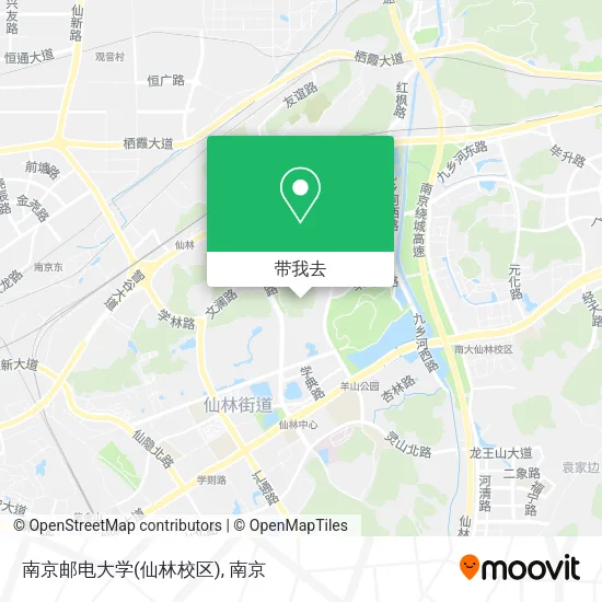 南京邮电大学(仙林校区)地图
