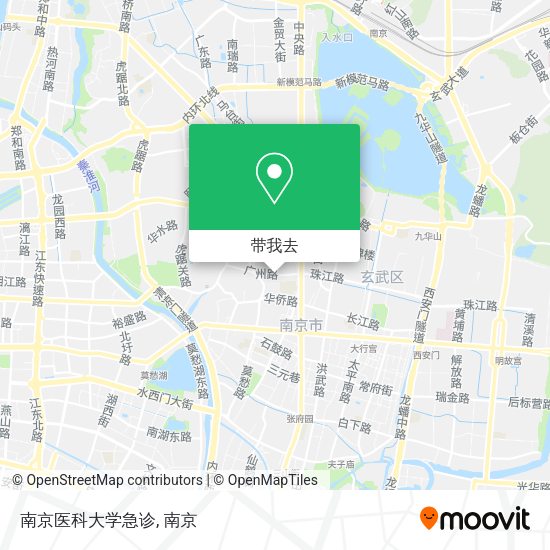 南京医科大学急诊地图