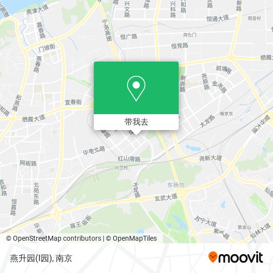 燕升园(Ⅰ园)地图