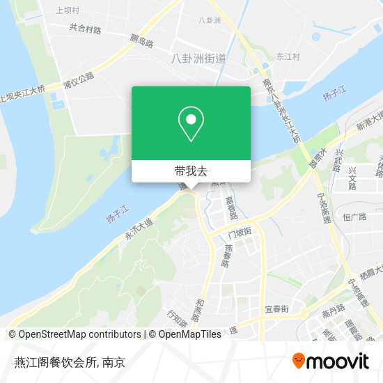 燕江阁餐饮会所地图