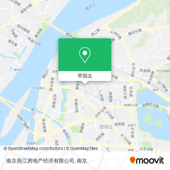 南京燕江房地产经济有限公司地图