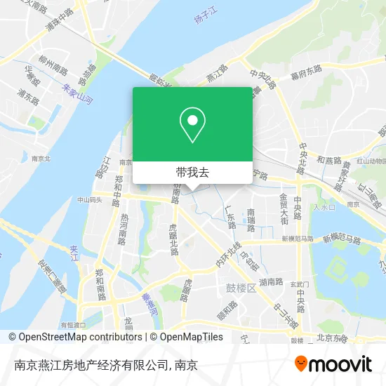 南京燕江房地产经济有限公司地图