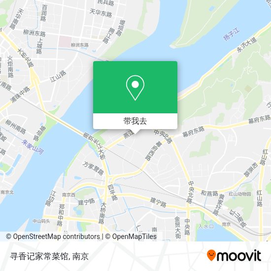 寻香记家常菜馆地图