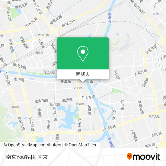 南京You客栈地图