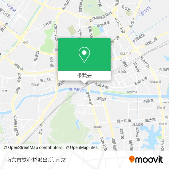 南京市铁心桥派出所地图