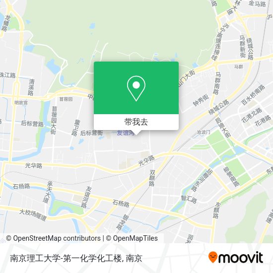 南京理工大学-第一化学化工楼地图