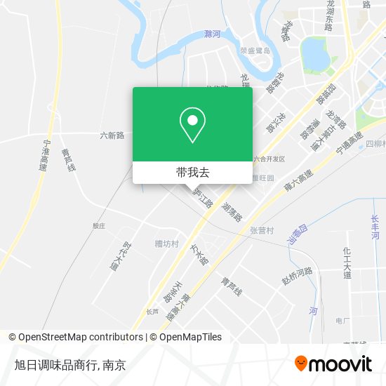 旭日调味品商行地图