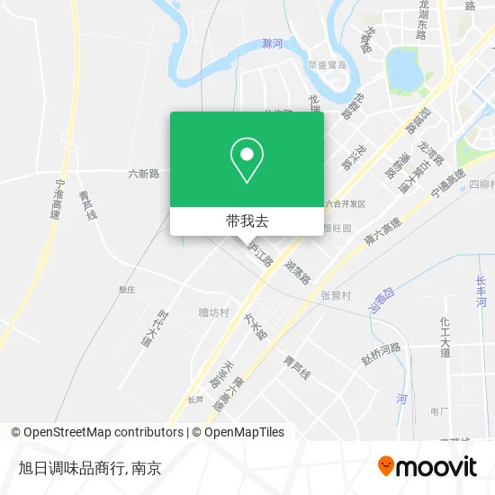 旭日调味品商行地图