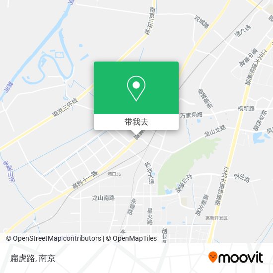 扁虎路地图