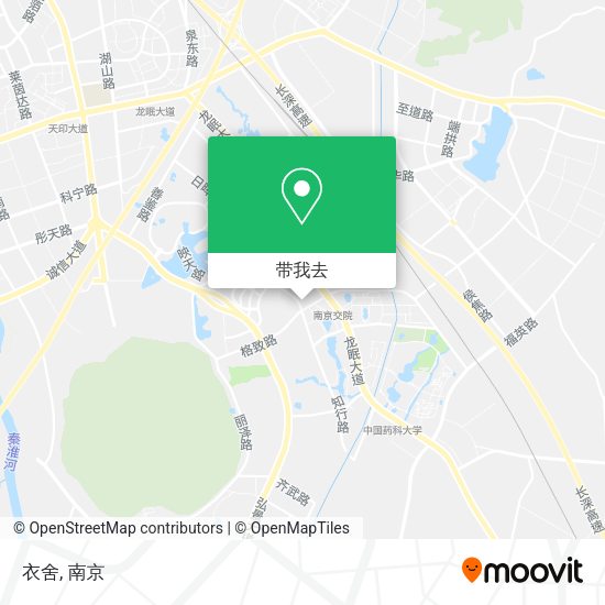 衣舍地图
