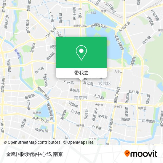 金鹰国际购物中心f5地图