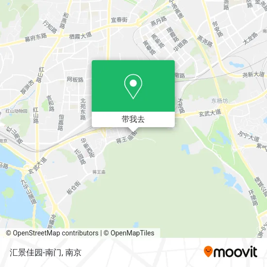 汇景佳园-南门地图