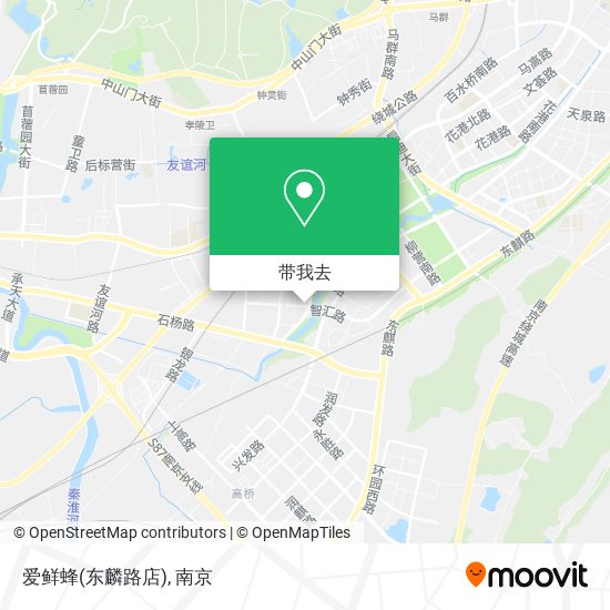 爱鲜蜂(东麟路店)地图