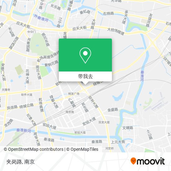 夹岗路地图