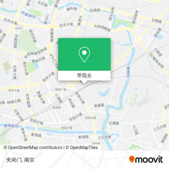 夹岗门地图