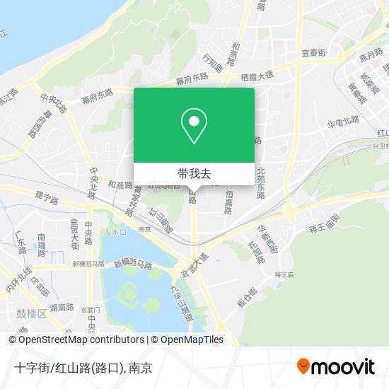 十字街/红山路(路口)地图