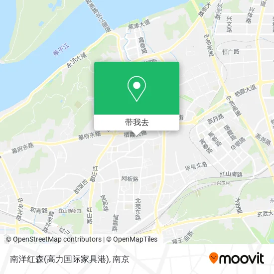 南洋红森(高力国际家具港)地图