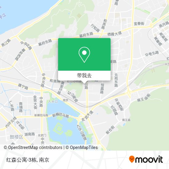 红森公寓-3栋地图