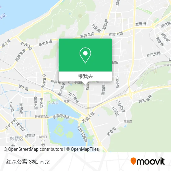 红森公寓-3栋地图