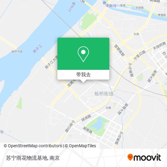 苏宁雨花物流基地地图