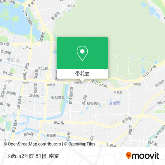 卫岗西2号院-51幢地图