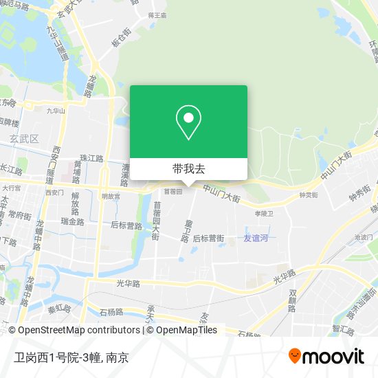 卫岗西1号院-3幢地图