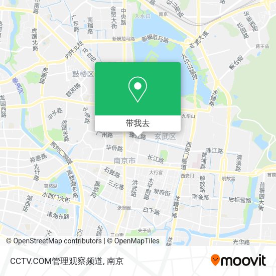 CCTV.COM管理观察频道地图