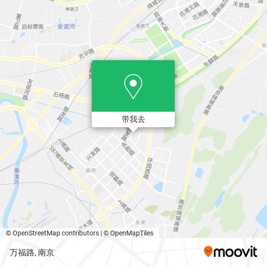 万福路地图