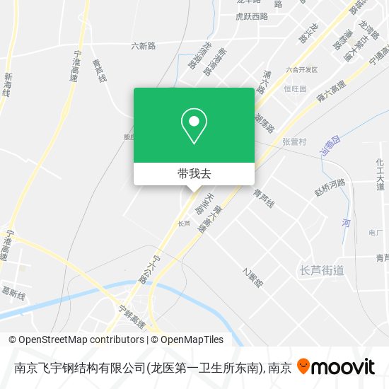南京飞宇钢结构有限公司(龙医第一卫生所东南)地图
