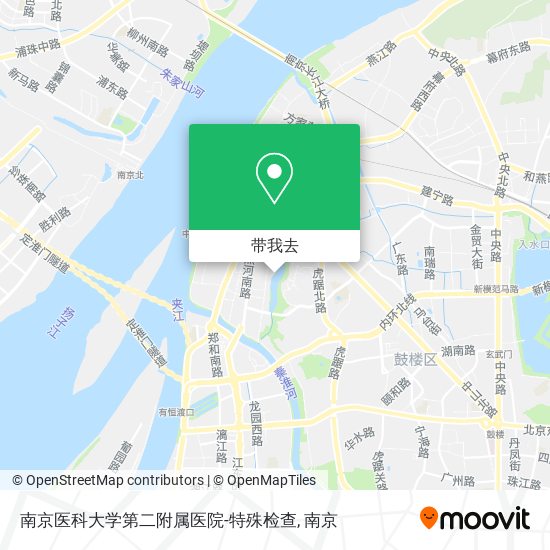 南京医科大学第二附属医院-特殊检查地图
