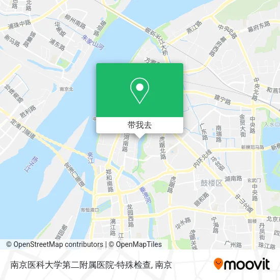 南京医科大学第二附属医院-特殊检查地图