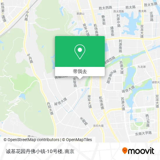 诚基花园丹佛小镇-10号楼地图
