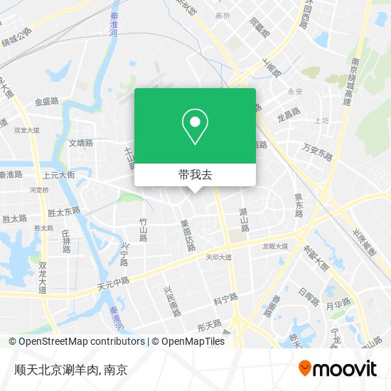 顺天北京涮羊肉地图