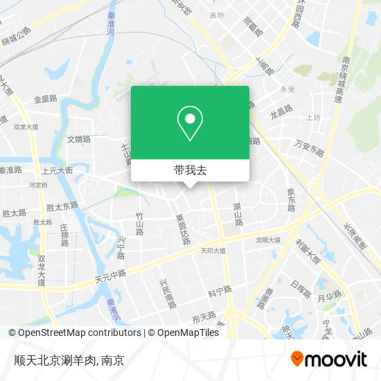 顺天北京涮羊肉地图