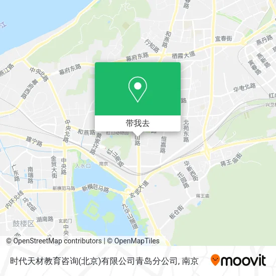 时代天材教育咨询(北京)有限公司青岛分公司地图