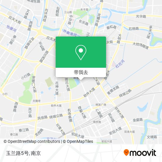 玉兰路5号地图