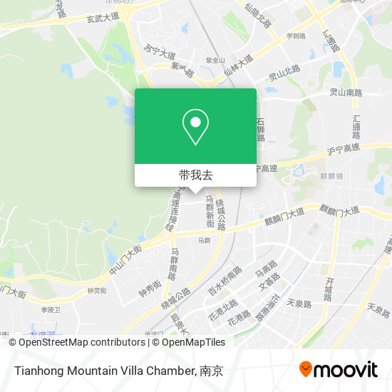 Tianhong Mountain Villa Chamber地图
