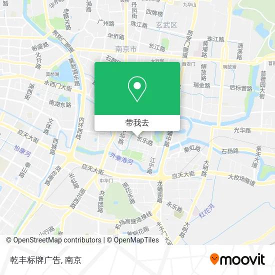 乾丰标牌广告地图