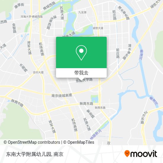 东南大学附属幼儿园地图
