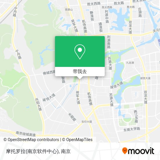 摩托罗拉(南京软件中心)地图