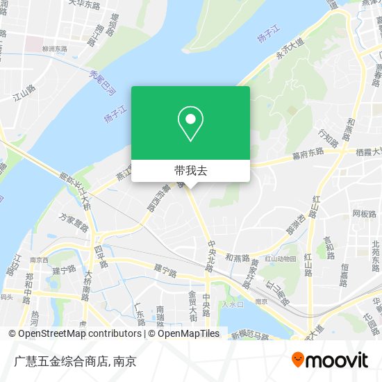 广慧五金综合商店地图