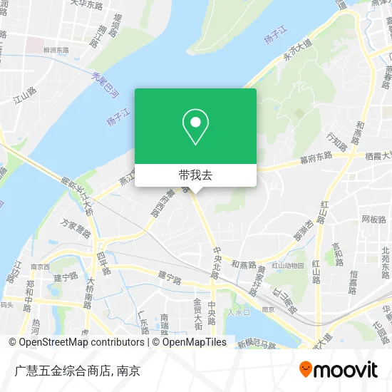广慧五金综合商店地图