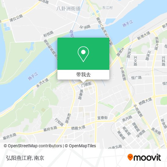 弘阳燕江府地图